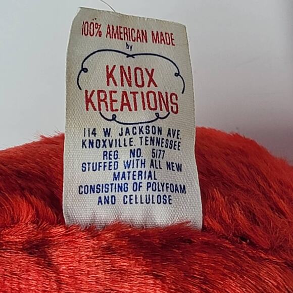 Vintage Mouse Plush 50's Straw Fill Carnival Prize Stuffed Animal Knox Kreations - Picture 14 of 16